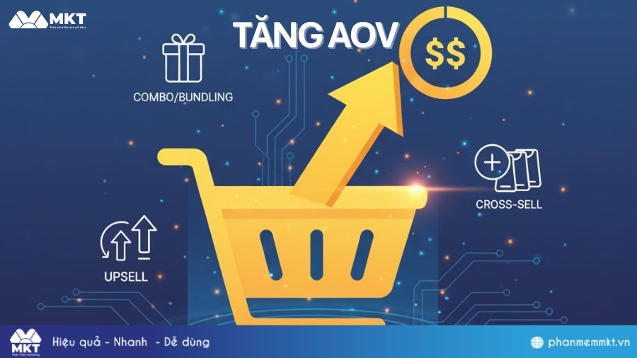 Cách tăng doanh thu bán hàng: Tăng giá trị đơn hàng trung bình