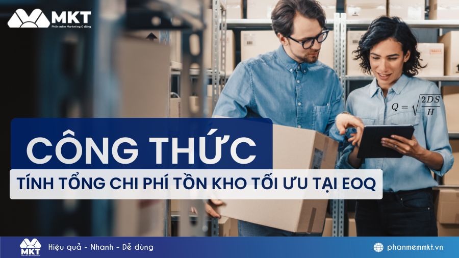 Công thức tính tổng chi phí tồn kho tại EOQ
