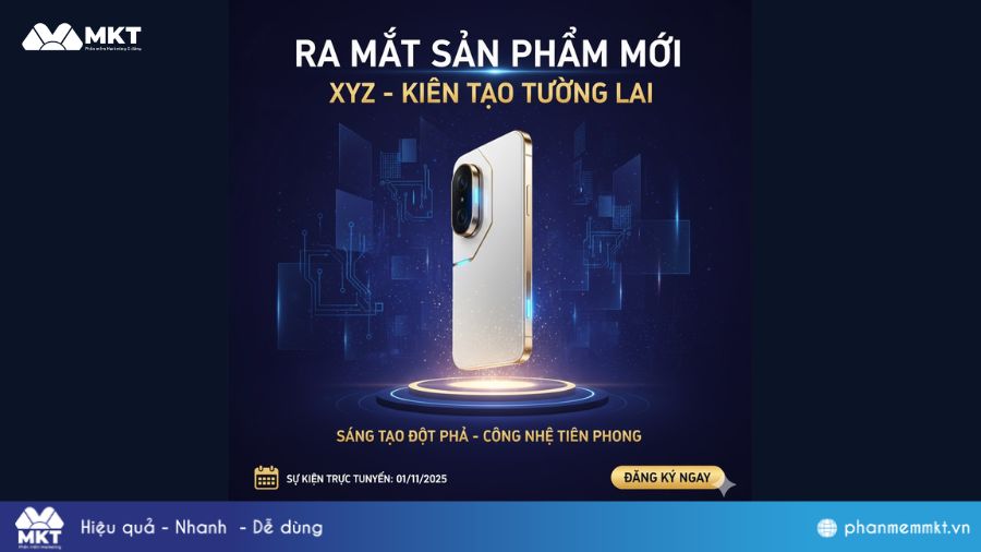 Mẫu chương trình ra mắt sản phẩm mới 