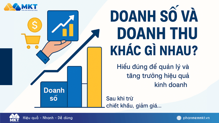 Doanh thu và doanh số là gì? Doanh số và doanh thu khác gì nhau?