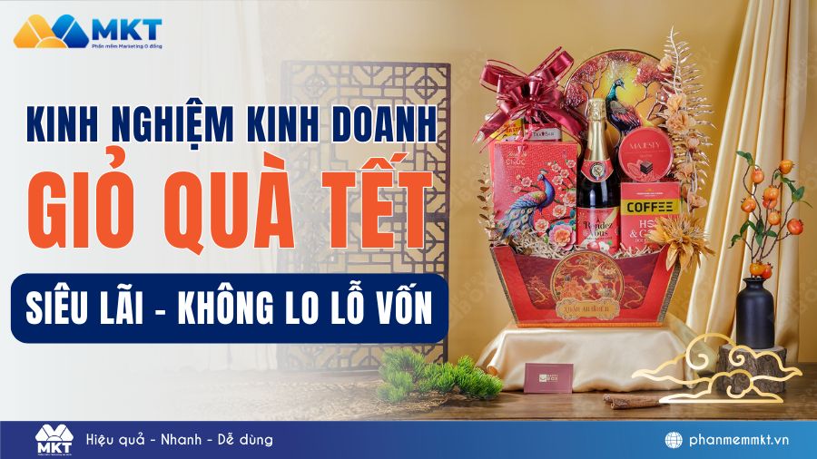 kinh doanh giỏ quà Tết