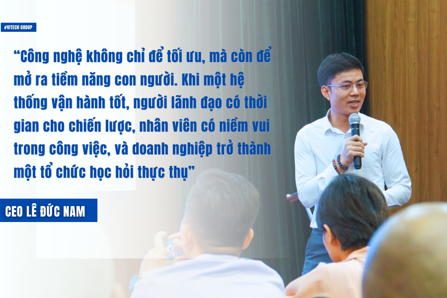 CEO Lê Đức Nam chia sẻ về hành trình song hành cùng khách hàng
