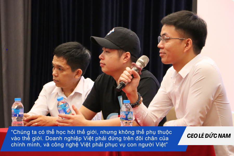 CEO Lê Đức Nam nói về lợi thế của cấc doanh nghiệp Việt