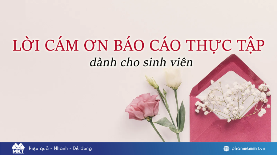 Lời cảm ơn ngắn gọn hay nhất cho mọi dịp đặc biệt