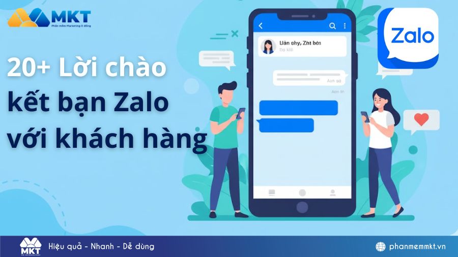 Lời chào kết bạn Zalo với khách hàng