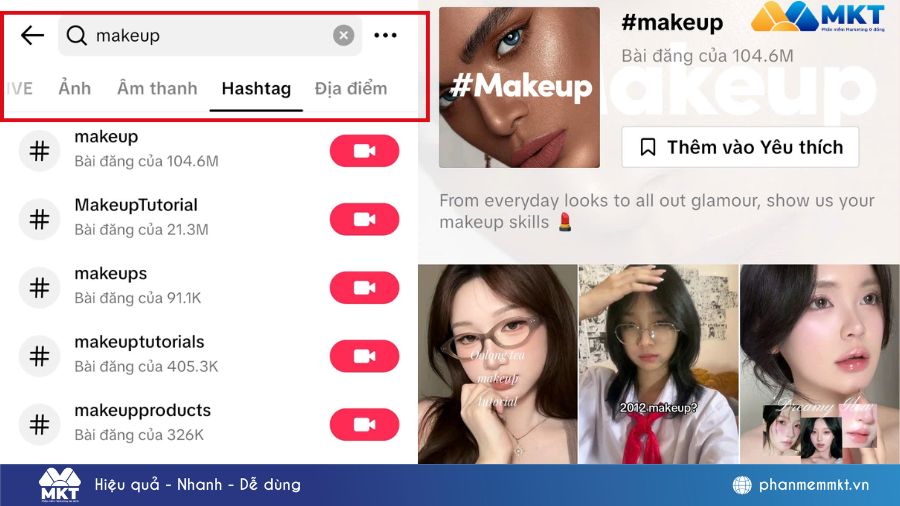 Nghiên cứu từ khóa TikTok