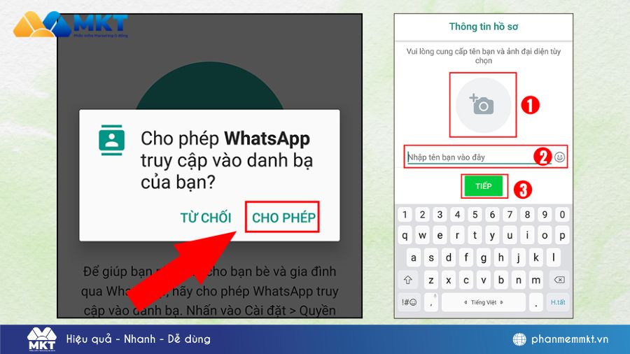 Cách tạo tài khoản WhatsApp trên điện thoại