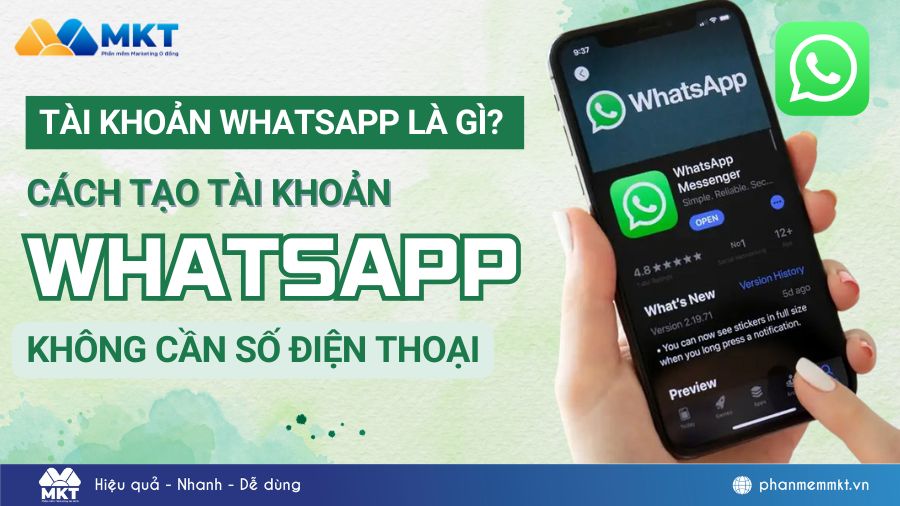 Tài khoản WhatsApp là gì
