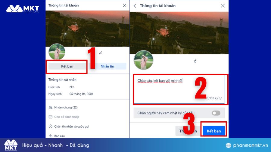 Cách thay đổi lời chào kết bạn Zalo trên điện thoại 