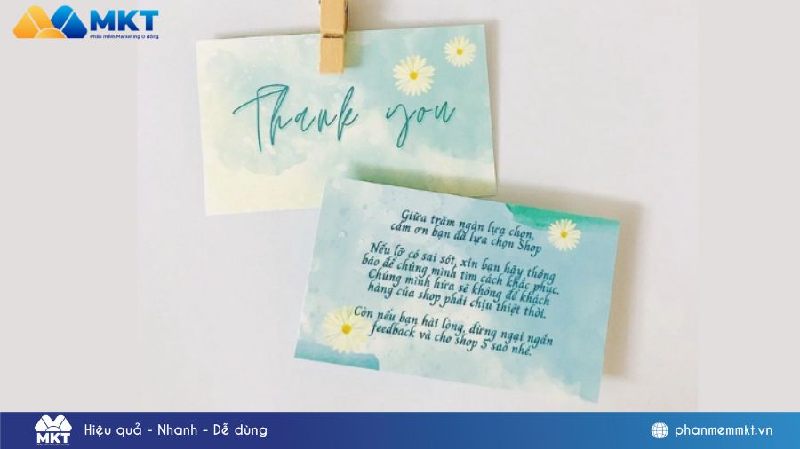 Mẫu thiệp cảm ơn khách hàng đã mua hàng 2