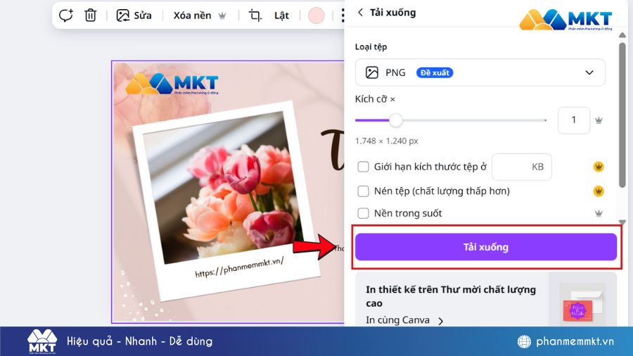 Tải file thiết kế thiệp cảm ơn khách hàng