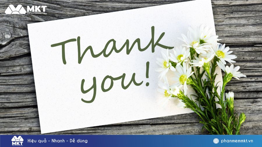 Thiệp cảm ơn khách hàng bằng tiếng Anh đẹp