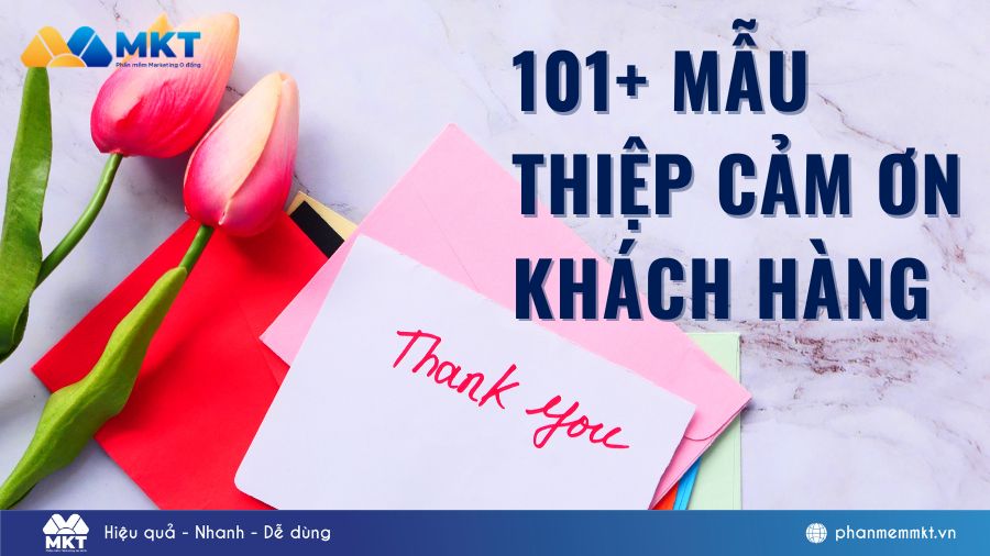 101+ Mẫu thiệp cảm ơn khách hàng đẹp