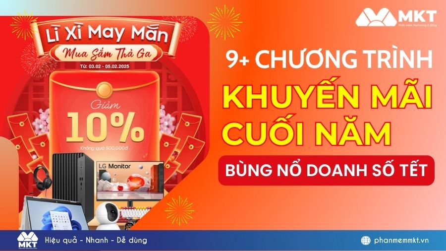 các chương trình khuyến mãi cuối năm