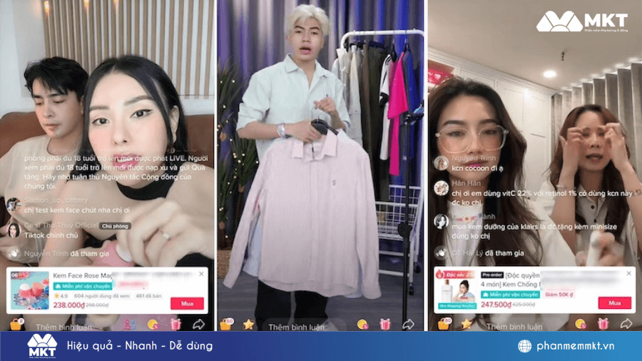 Livestream thường xuyên trên TikTok Cách bán hàng trên TikTok cho người mới bắt đầu 2026