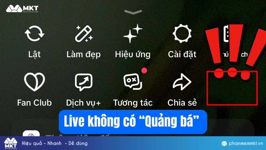 Không chạy được quảng cáo khi Live TikTok Tại sao không chạy được quảng cáo khi Live TikTok