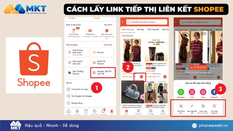 Cách làm tiếp thị liên kết Shopee trên TikTok
