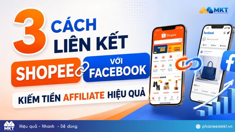 Cách liên kết Shopee với Facebook kiếm tiền Affiliate hiệu quả mới nhất 8 3 Cách liên kết Shopee với Facebook