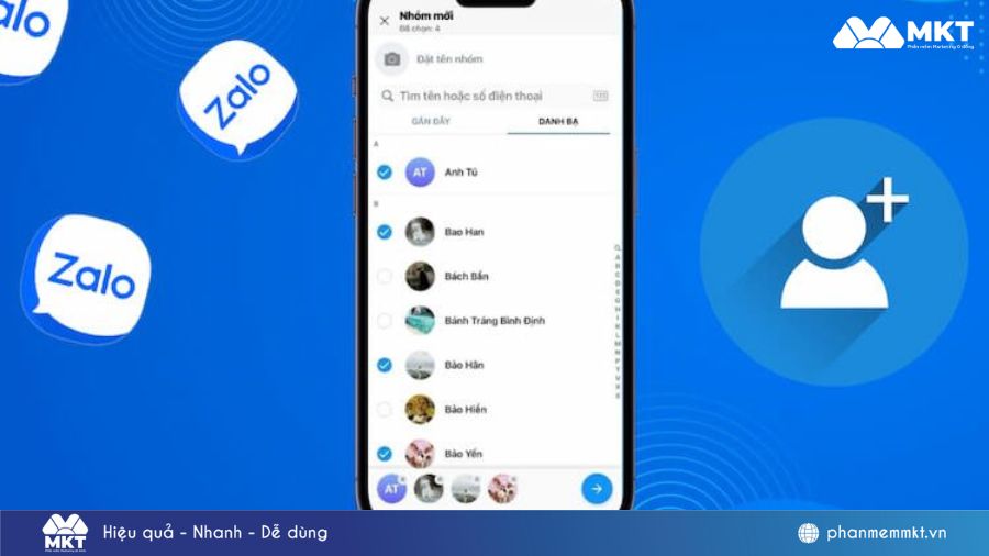 Cách tăng thành viên nhóm Zalo