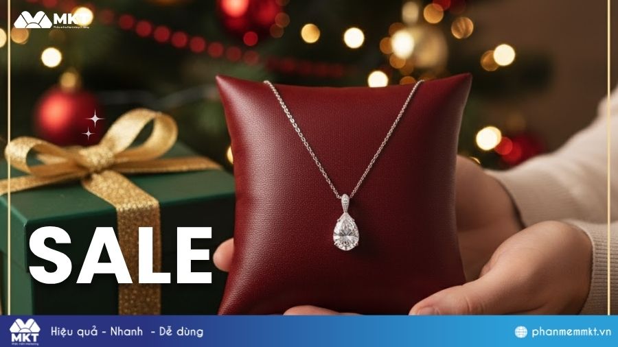 Content sale Noel ngành trang sức 
