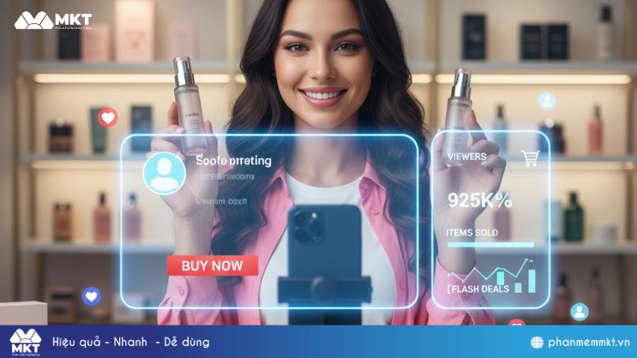 Tổ chức các phiên livestream bán hàng