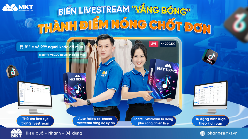 Phần mềm hỗ trợ live TikTok