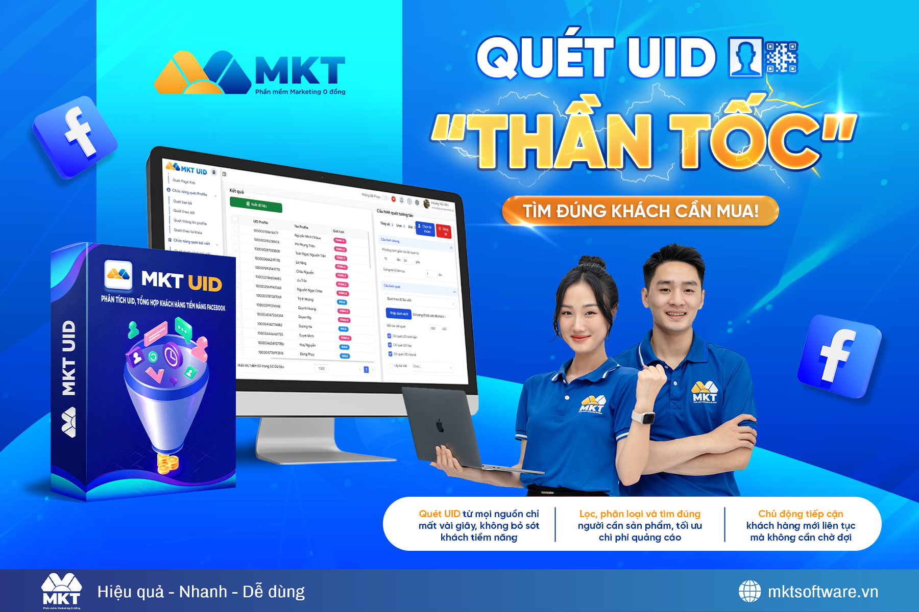 Hướng dẫn 3 cách lấy ID bài viết Facebook nhanh chóng, đơn giản nhất 7 Phần mềm tìm kiếm khách hàng trên Facebook - MKT UID