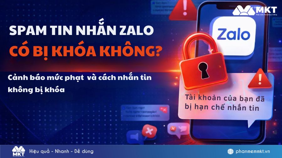 Spam tin nhắn Zalo có bị khóa không? Cảnh báo mức phạt và cách dùng Zalo an toàn 1 Spam tin nhắn Zalo có bị khóa không