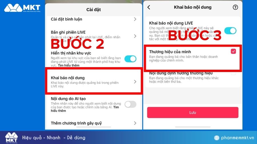 Hướng dẫn ghim SDT trên live TikTok Ghim bằng tính năng "Giới thiệu sản phẩm"