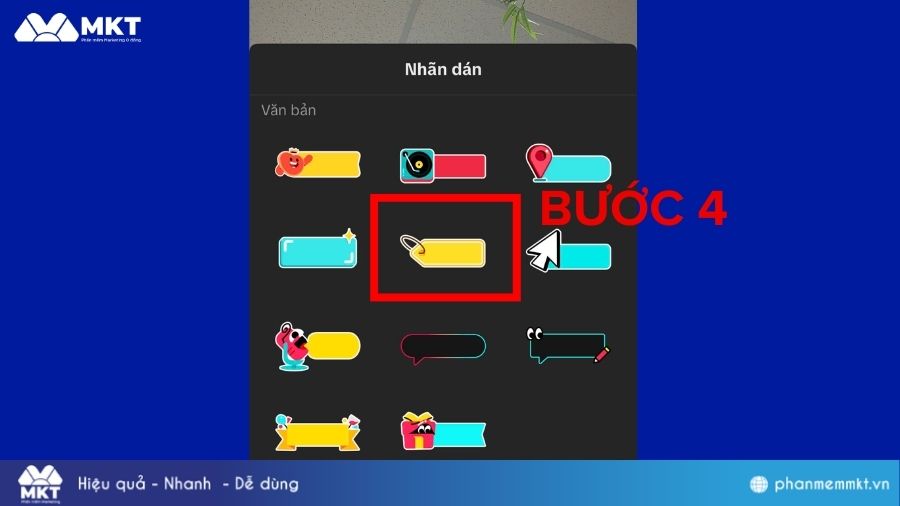 Ghim SDT bằng nhãn dán trên TikTok Ghim bằng nhãn dán trên TikTok