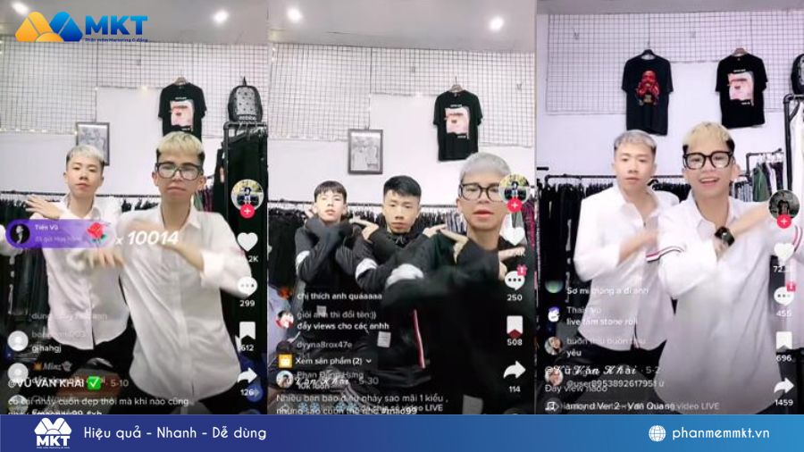 Thường xuyên tương tác với người xem Cách tăng tương tác live TikTok hiệu quả cho người mới