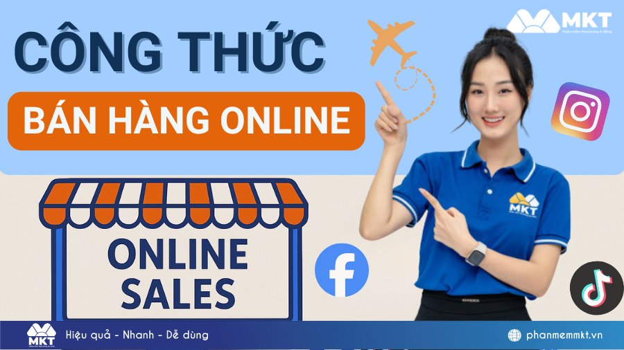 công thức bán hàng online