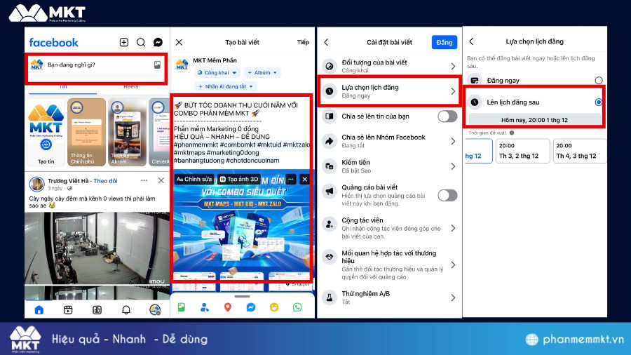 Hẹn giờ đăng bài tự động trên Fanpage 