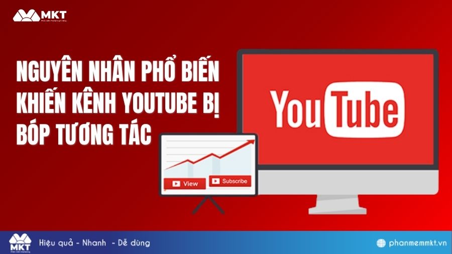 Nguyên nhân khiến kênh YouTube bị bóp tương tác Nguyên nhân phổ biến khiến kênh YouTube bị bóp tương tác