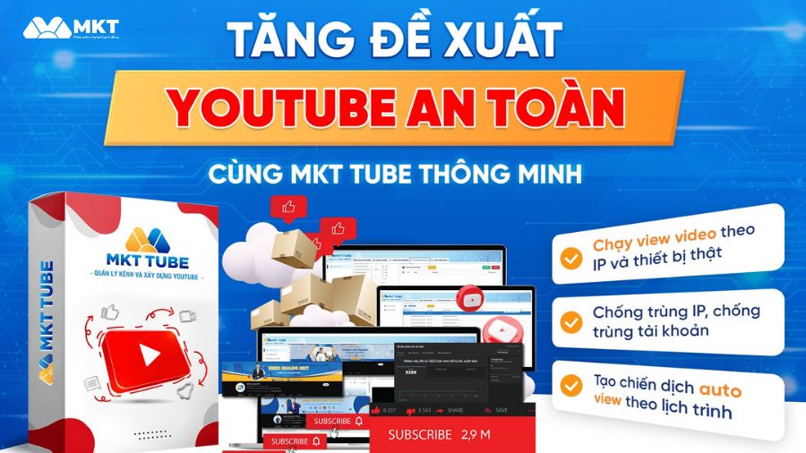 MKR TUBE - Tăng tín hiệu tương tác nhanh chóng Giải pháp tăng tín hiệu tương tác nhanh chóng