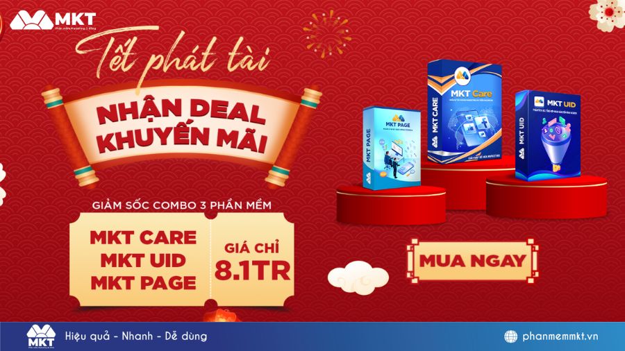 Combo phát tài Marketing Tết