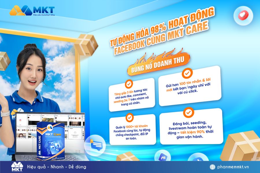 Tổng hợp 9 phần mềm auto comment trên Facebook miễn phí hiệu quả hiện nay 1 Phần mềm auto comment trên Facebook - MKT Care