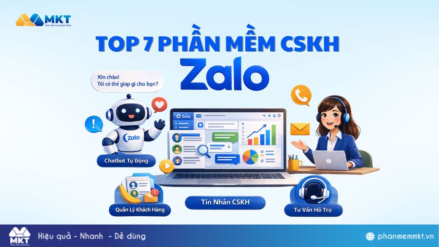 Top 7 phần mềm chăm sóc khách hàng Zalo nên dùng 2 Phần mềm chăm sóc khách hàng Zalo