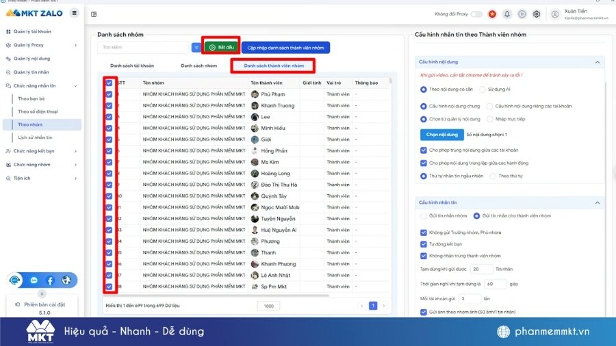 Phần mềm nhắn tin Zalo tự động TOP 1 hiện nay 6 Phần mềm nhắn tin Zalo tự động