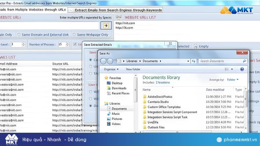Top 8 phần mềm quét mail nhanh chóng, hiệu quả nhất hiện nay 1 Phần mềm Web Email Extractor Pro