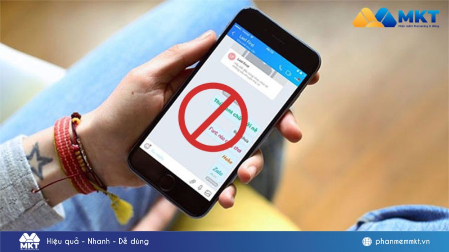 Tài khoản bị hạn chế Spam tin nhắn Zalo có bị khóa không