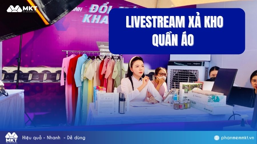 Livestream xả kho Tết Livestream xả hàng Tết
