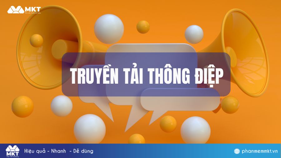 Truyền thông điệp rõ ràng 