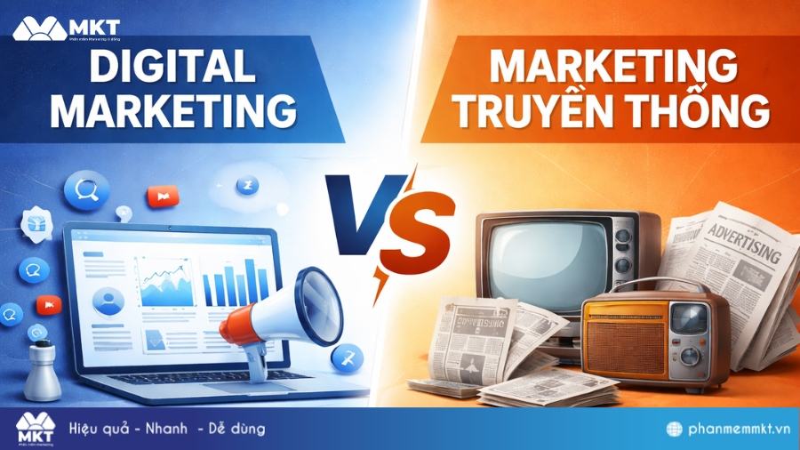 Digital Marketing và Marketing truyền thống khác nhau ra sao? 37 Digital marketing và Marketing truyền thống