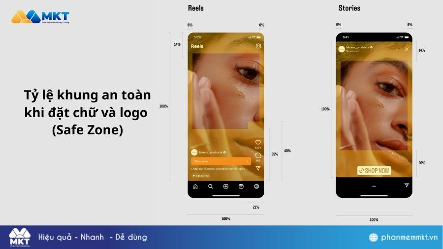 Kích thước reel Facebook Kích thước reel Facebook
