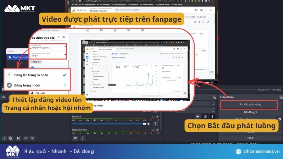 Bắt đầu phát live Cách phát lại live trên Facebook