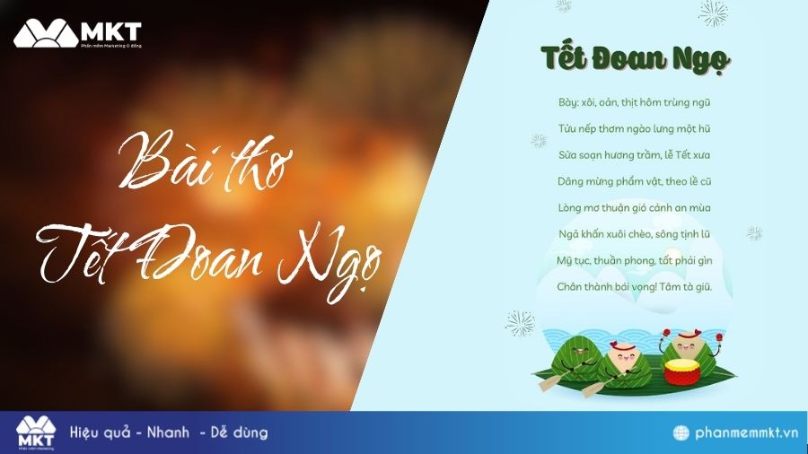 Bài thơ Tết Đoan Ngọ Bài thơ về Tết
