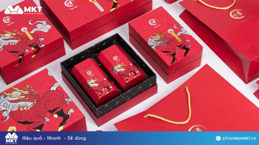 Hộp quà Tết doanh nghiệp Mẫu hộp quà Tết đẹp