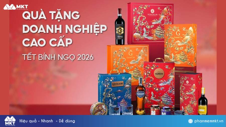 Hộp quà Tết doanh nghiệp Mẫu hộp quà Tết đẹp