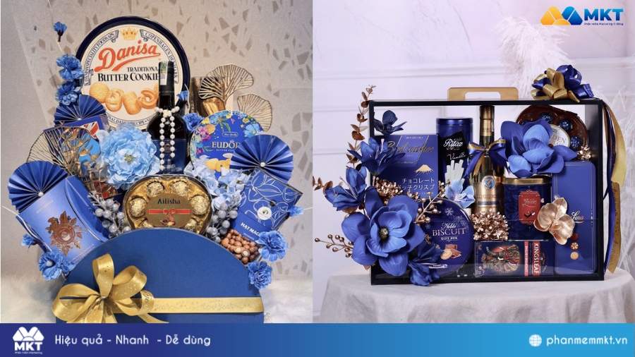 Hộp quà Tết cao cấp Hà Nội Mẫu hộp quà Tết đẹp